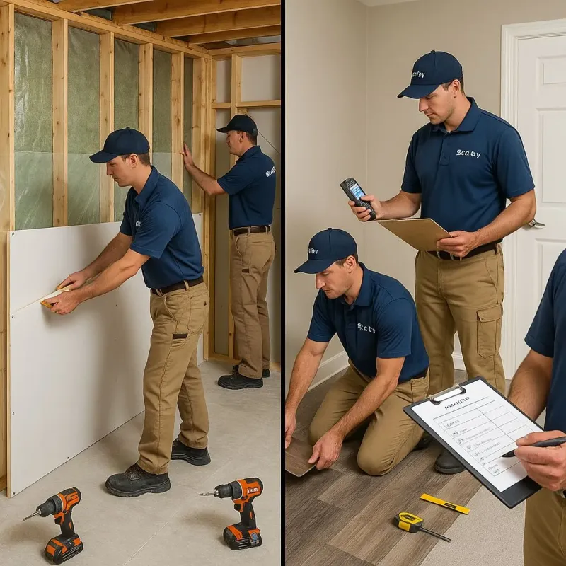 Repairs and Reconstruction process in North Las Vegas, NV