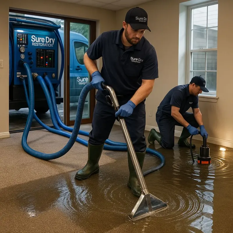 Water Extraction and Removal process in North Las Vegas, NV